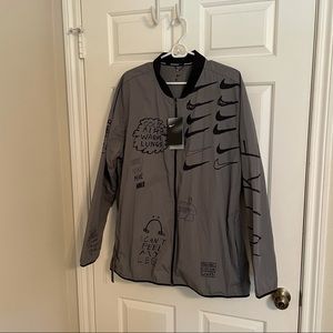 NWT Nike Nathan Bell Graffiti Running Jacket